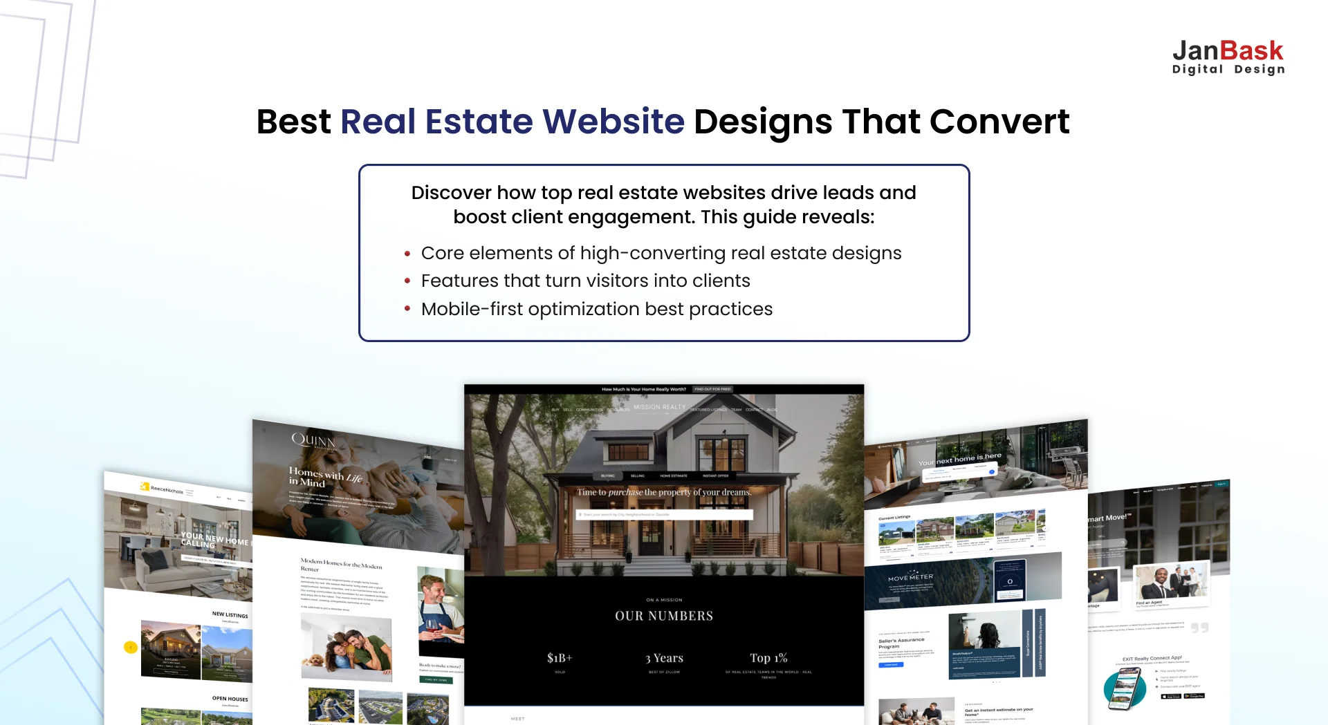 20 Best Real Estate Website Design Examples That Convert